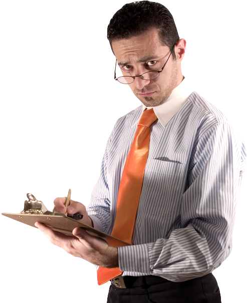 accurate-transcription-services-businessman-inspecting-things